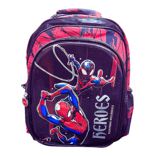 MOCHILA NIÑO SPIDERMAN ORIGINAL 3D Y LUCES