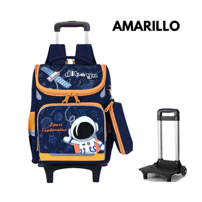 MOCHILA ASTRONAUTA CON 2 RUEDAS